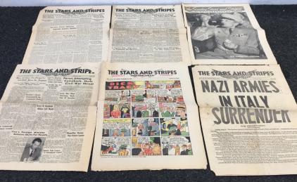 The Stars And Stripes Newspapers 1945