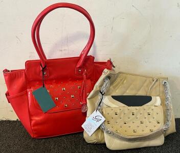 (2) Grace Adele Hand Bags & Purse / Wallet