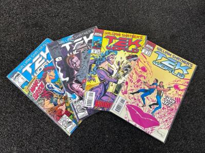 Collectible Marvel Comics; William Shatner's "Tek World"
