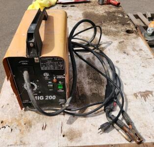 ProOne MIG 200 Welder, 120V, 60-90 Amps, Thermal Overload