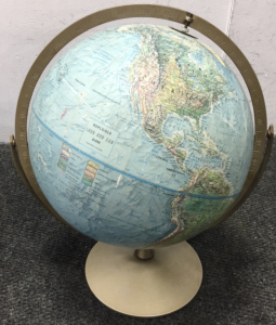 Vintage Replogle 360 Axis globe