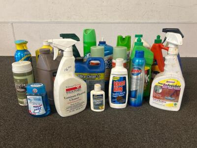 Household Cleaning Products Including: Window Cleaners, Bathroom Essentials, Stainless Steel Cleaners, And More