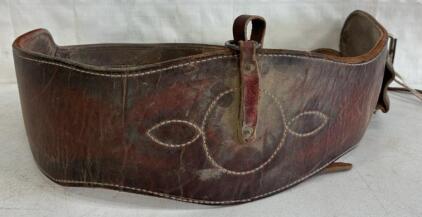 Vintage Leather Horse Girth