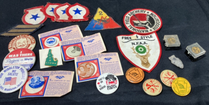 Vintage Pins And Badges