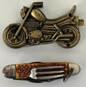 Motorcycle Pocket Knife & Swiss Army Knife