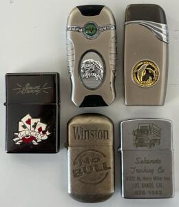 (5) Collectable Lighters