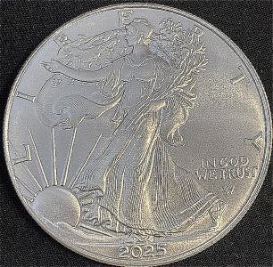 2025 American Eagle 1oz Fine Silver Dollar Coin