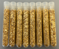 (8) Bottles Of Golf Flakes/Leaf Gold