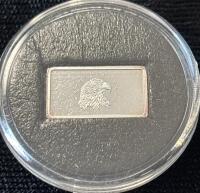 Angela M Buchanan 1000MG .999 Pure Silver 37th US Treasurers - 2