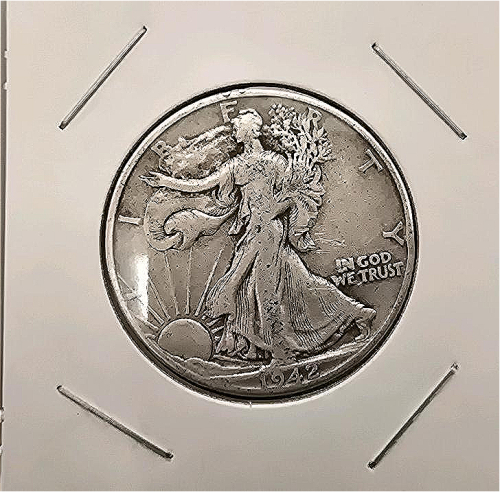 1943 Walking Liberty Half Dollar- 90% Silver