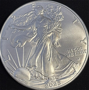 2025 American Eagle 1oz Fine Silver Dollar Coin