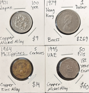 Asian/Pan Asian Coins