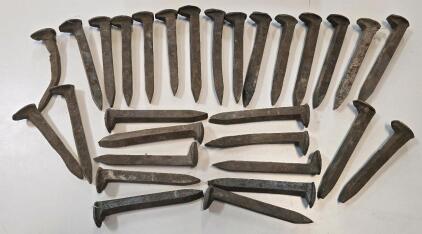 (29) Steel Railroad Spikes