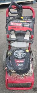Craftsman Gasoline Pressure Washer, 2500 PSI, 2.0 GPM, Briggs & Stratton Engine *Has Not Been Started But Has Compression*