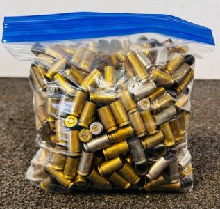 Bag Of Mixed Caliber Brass Casings