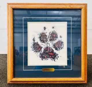18.5"x 19" Collectible Framed Bev Doolittle Fine Art Print "Walk Softly"