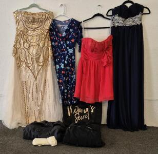 4 Beautiful Dresses, London Town Pea Jacket, Winter Jacket, Winter Pants, Victoria Secret Bag