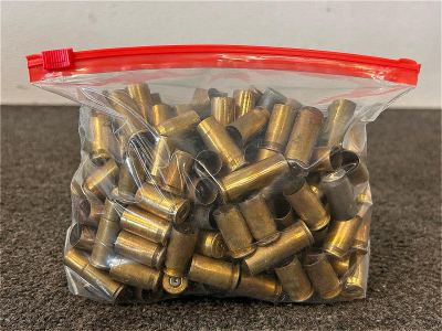 Bag Of Mixed Caliber Brass Casings