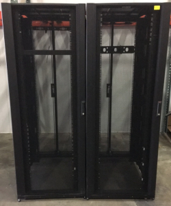 (2) Wheeled Server Racks