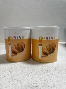 (2) Shelf Reliance Thrive Hard White Winter Wheat - 80oz (2268G)