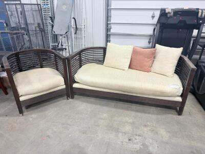 2-Piece Patio Set - Chair & Couch
