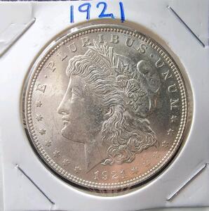 1921 Morgan Silver Dollar