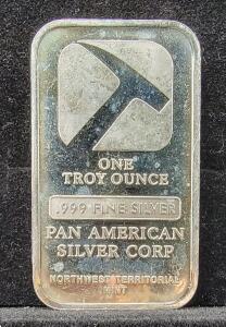 One Ounce Pure Silver Bar