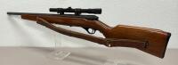 Mossberg Model 152 Rifle, .22 LR, Tasco 4x15 Scope, Wood Stock - 2