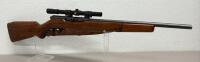 Mossberg Model 152 Rifle, .22 LR, Tasco 4x15 Scope, Wood Stock - 5
