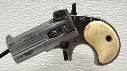 FIE Derringer Pistol, .38 Special Caliber, Chrome Finish