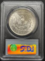 1886 Morgan Silver Dollar, $1, PCGS MS63, Serial: 7166.63/11852668 - 2