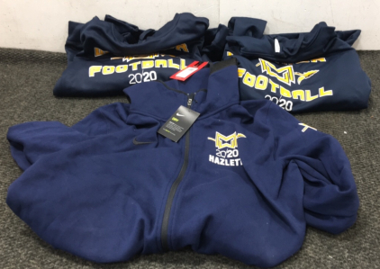 (3) Meridian Sports Sweatshirts