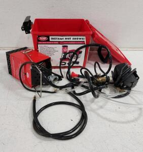 (1) Husky Corded Power Washer (1) Zodi Instant Hot Shower