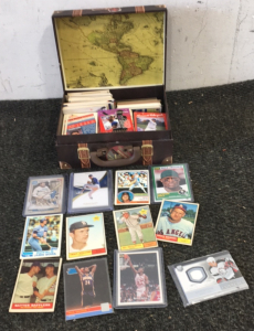 Box Of Collectible Sports Cards