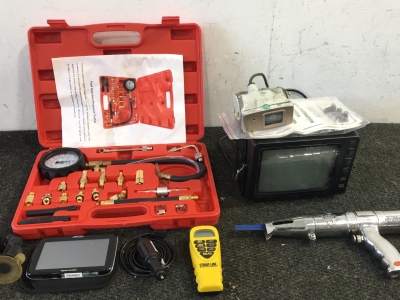 Fuel Injection Pressure Tester, Air Powered Reciprocating Saw And More