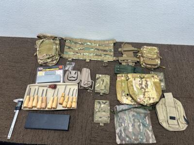 (1) Digital Caliber (1) Air soft Gun parts and accessories and more