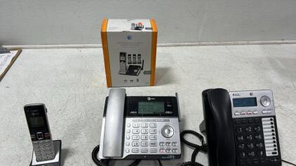 New At&t Handset Cordless answering system & More