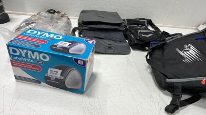 Dymo Laber Writter ,DJI pro 2 Bag ,Running Mini Backpack vest,Military Back Pack..Helmet Bag..