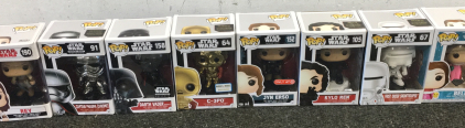 (8) Funko Pops