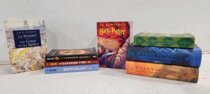 (1) The Hobbit and The Lord Of The Rings by J.R.R. Tolkien Box Set (1) Harry Potter by J.K. Rowling Box Set And More