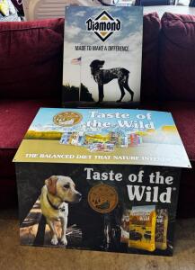 Assorted Dog Food SIGNAGE