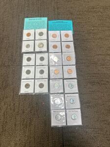 (8) US Treasury Commemorative Medallion (4) Proof set of Coins and more