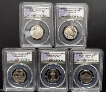 2010-S National Park Quarters PR69DCAM, PCGS Graded, San Francisco