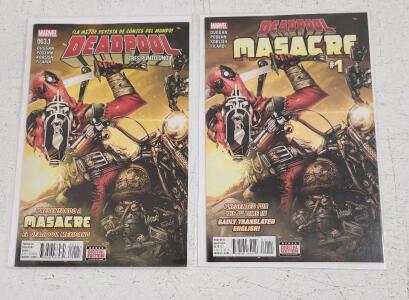 (2) Deadpool Volume 6: 2015 - Issues 3.1 In Spanish And In English Special Issues