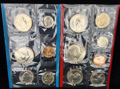 (1) 1980 Philadelphia And Denver Mints Proof Coin Sets