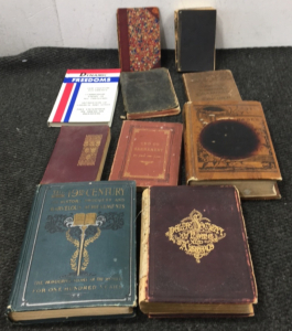 (8) Antique Books