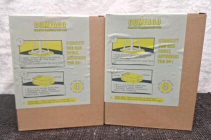 (2) 4-Piece Boxes Of Comfaco Small RV Stabilizer Pads