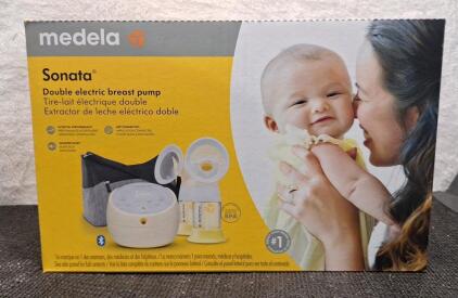 (1) Medela Double Electric Breast Pump Set