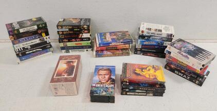 (37) Assorted VHS Tapes