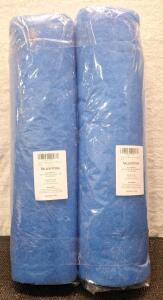 (2) 20"W x 90"L Rolls Of Luxoton Blue MERV-8 Filter Media